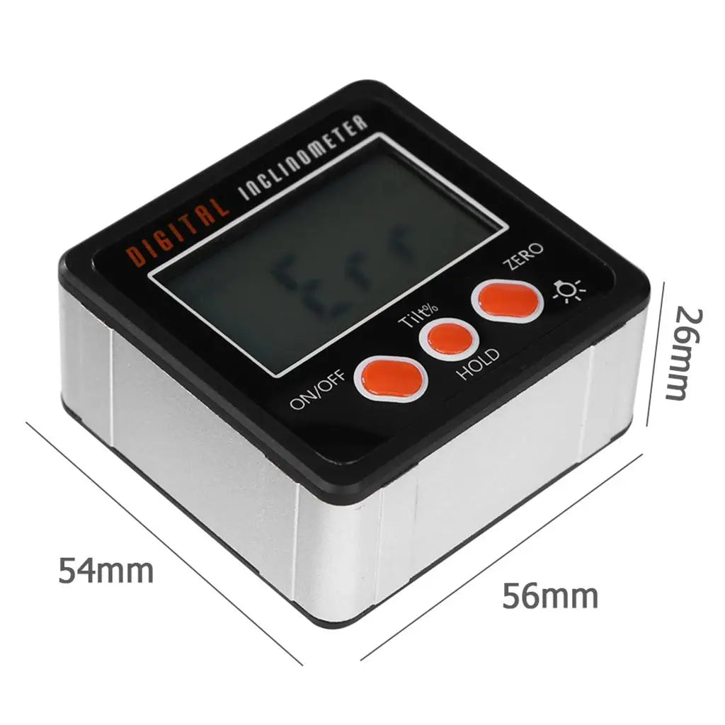 Digital Angle Finder Inclinometer – Magnetic Level Box