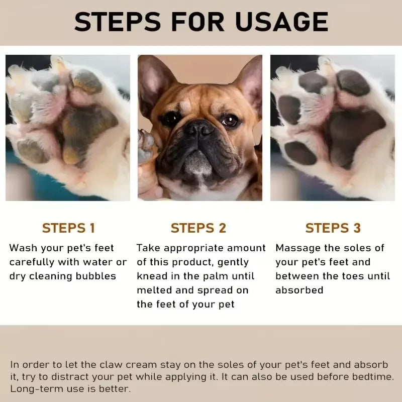 Pet Paw & Nose Care Cream – Moisturizing Dog & Cat Paw Cream