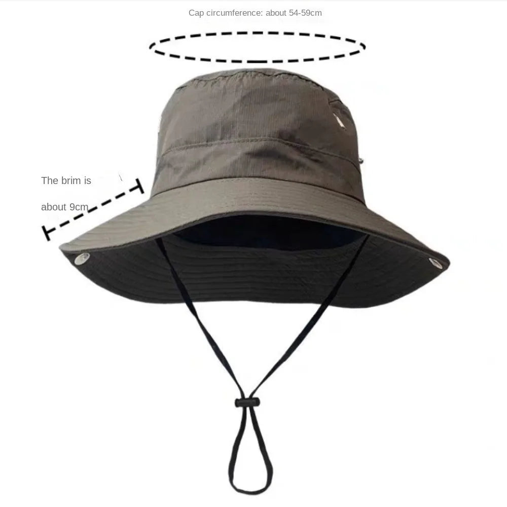 UV Bucket Hat – Breathable Waterproof Outdoor Fisherman Hat