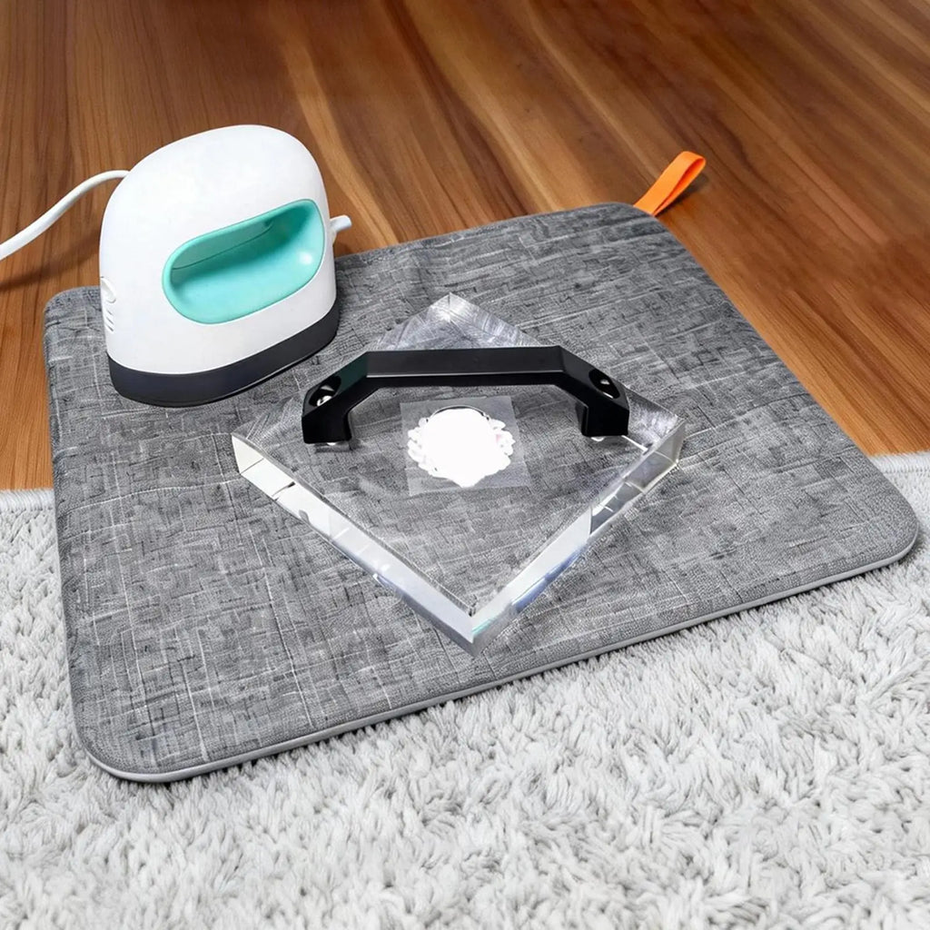 Kesoto Reusable Heat Press Mat – Portable Ironing Pad 32cm