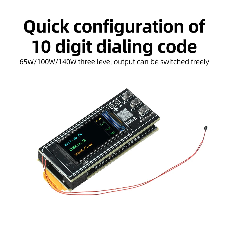 PD 140W Charge/Discharge Module IP2366 – 2S–6S Li Battery