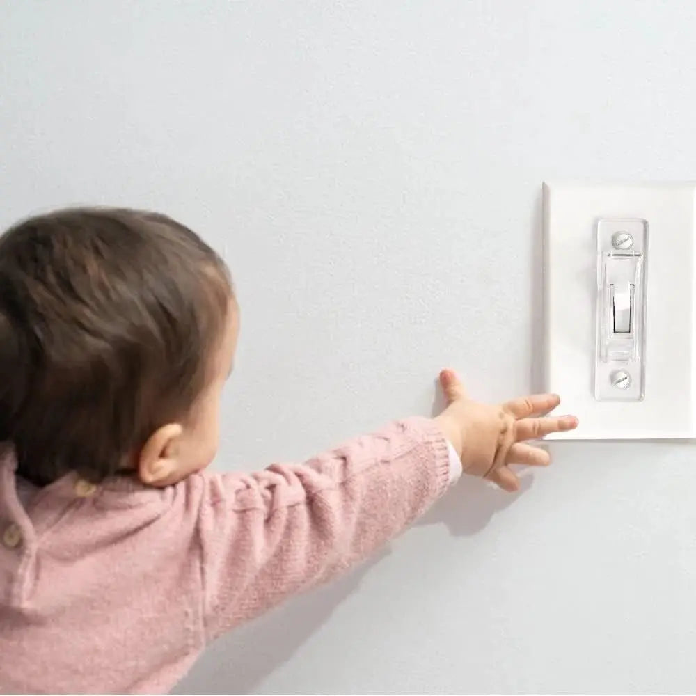 Child-Proof Wall Switch Guard Cover – 2-Pack Safety Lock
