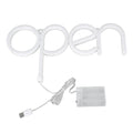 RGB LED Neon Open Sign – USB & Battery Powered Wall Mount