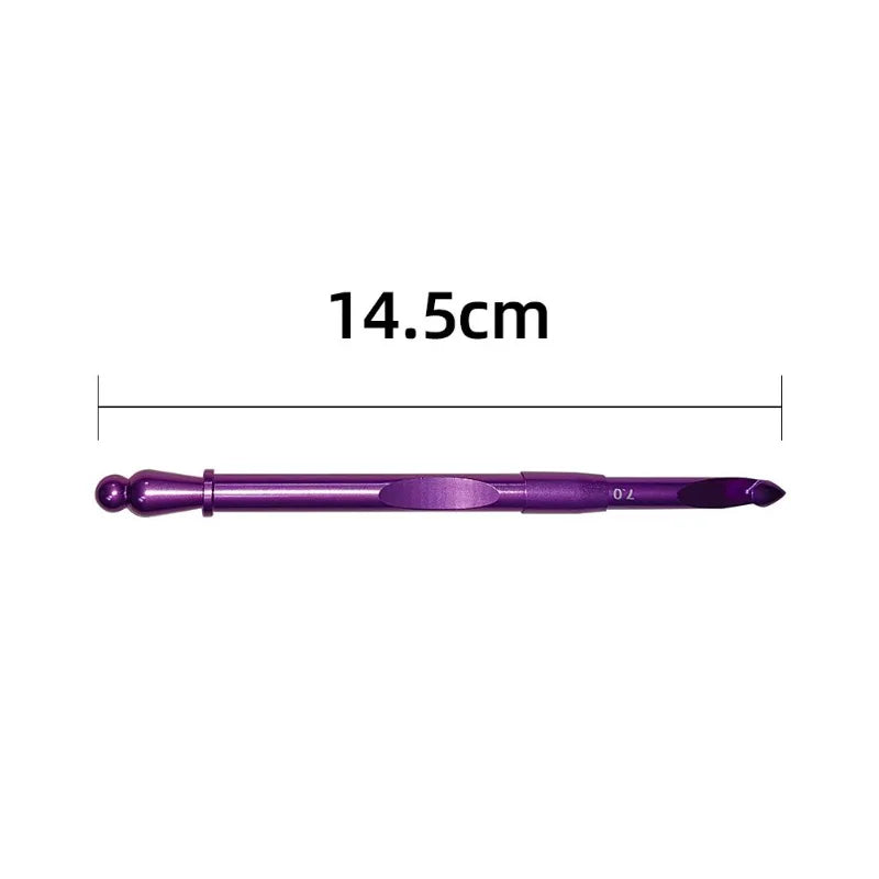 Interchangeable Crochet Hook Set – Detachable Heads 3–7mm
