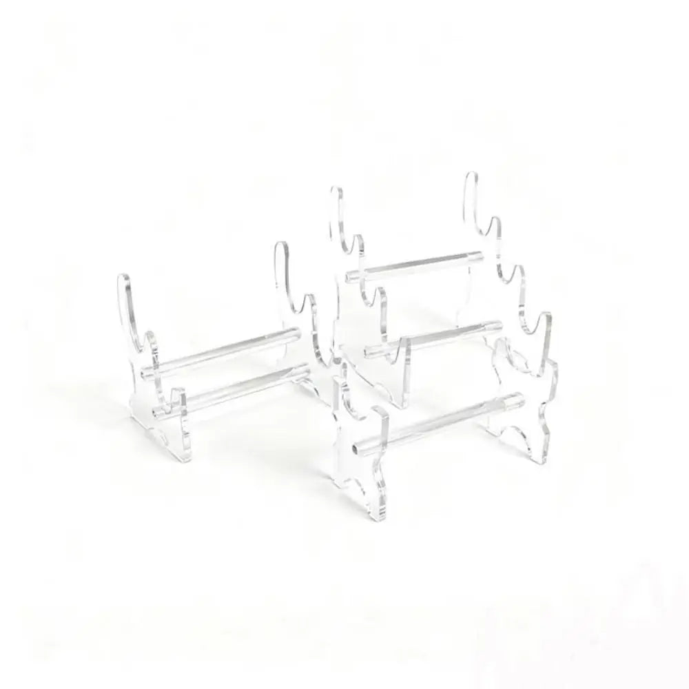 Acrylic Desktop Display Organizer Rack – Transparent Multi-Layer