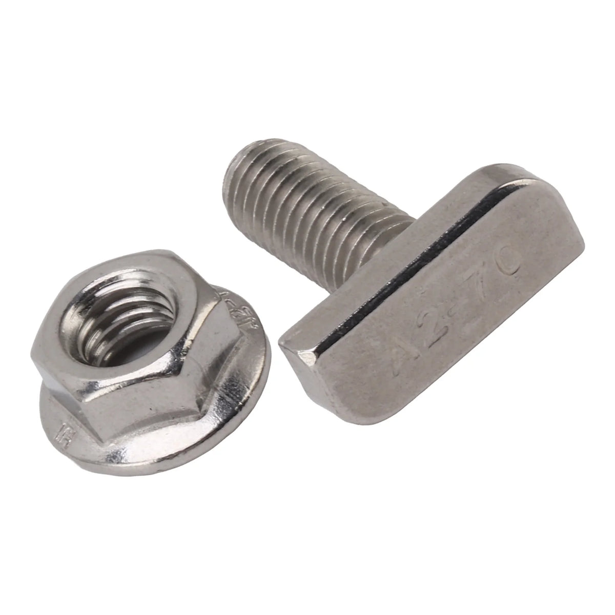 M8 Stainless Steel Hammer Head Screws – 15-Set Solar & PV