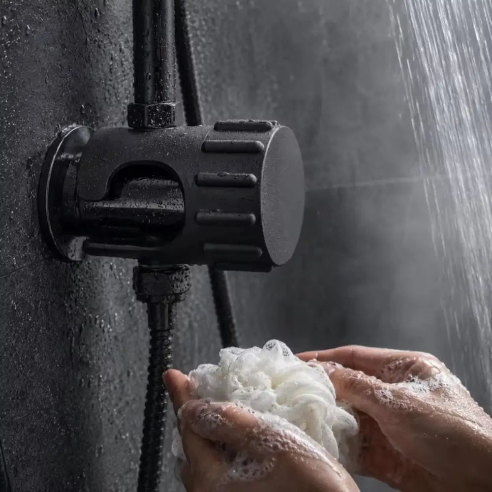 PLA Waterproof Shower Push Button Lock Holder | 3D Printed