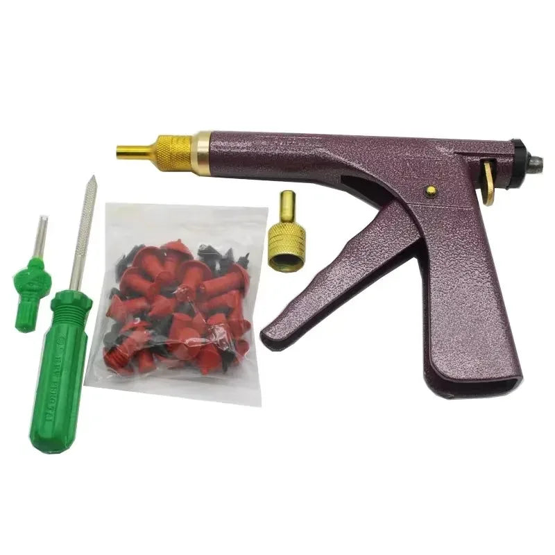 Motorcycle Vacuum Tire Repair Kit – Mushroom Gun Set