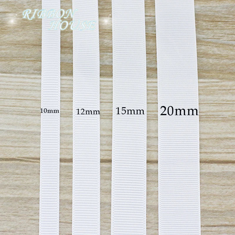 10M Grosgrain Ribbon – Gift Wrap, Bows & Crafts | 7 Widths