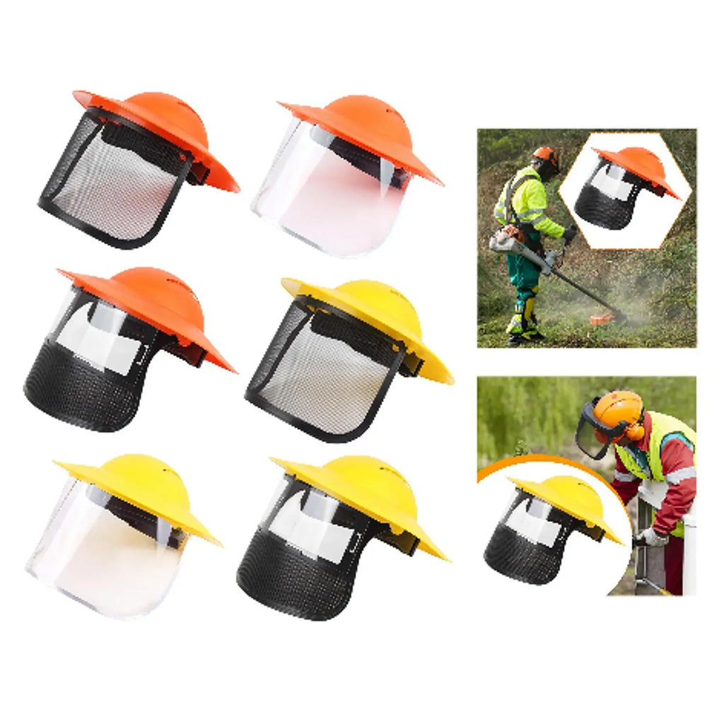 Adjustable Face Protection Visor – Chainsaw & Garden Safety
