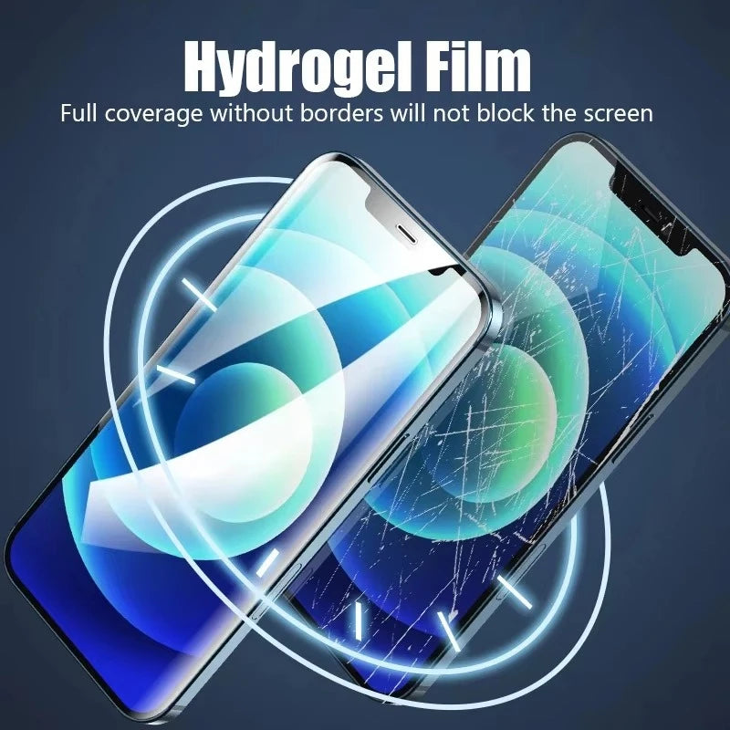 Hydrogel Screen Protector for iPhone – 1-4 Pack | AKABEILA