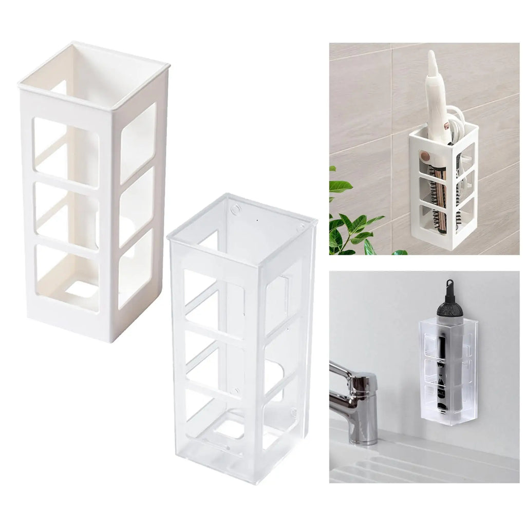 Wall Mounted Hair Tool Organizer – Curling & Flat Iron Holder