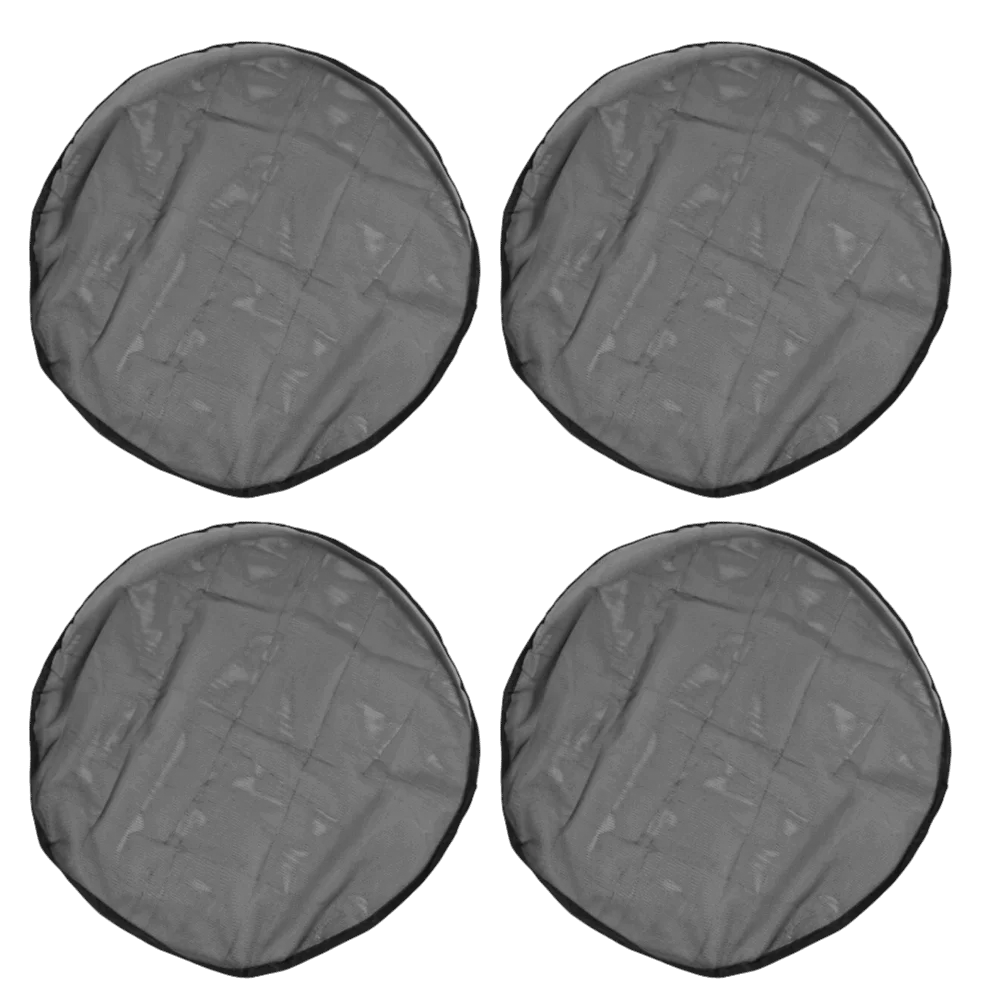 4-Pack Rain Barrel Mesh Cover 37.4" | Fine Leaf Filter Screen