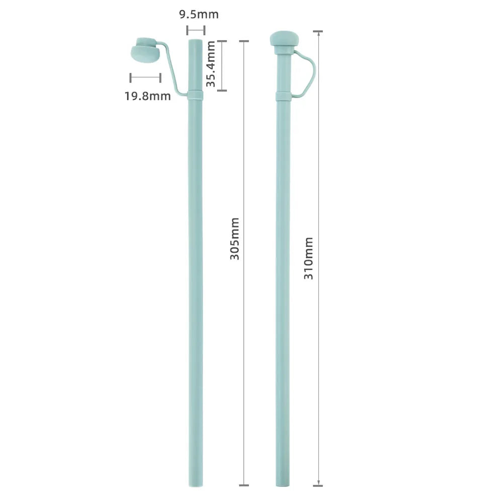 Silicone Replacement Straw & Dust Cap for Stanley 40/30 oz