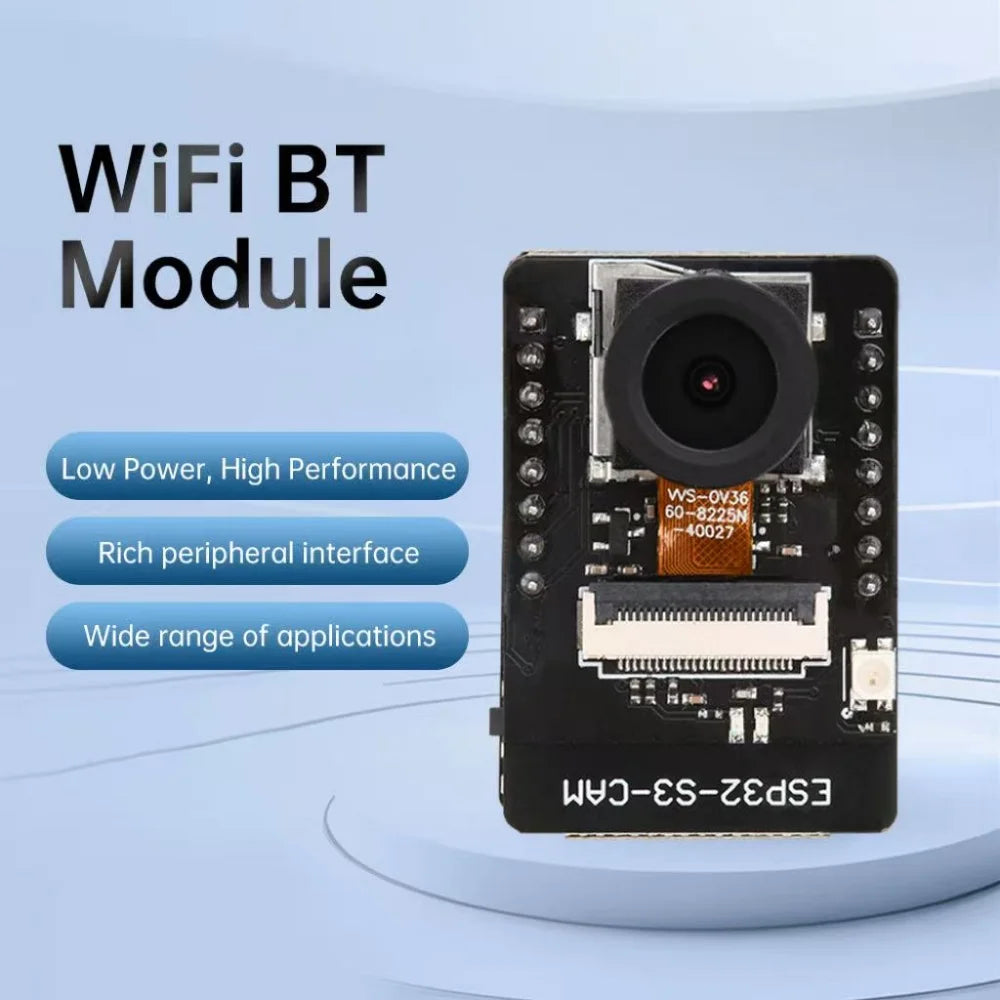 ESP32-S3-CAM WiFi Bluetooth Dev Board – N16R8 Module