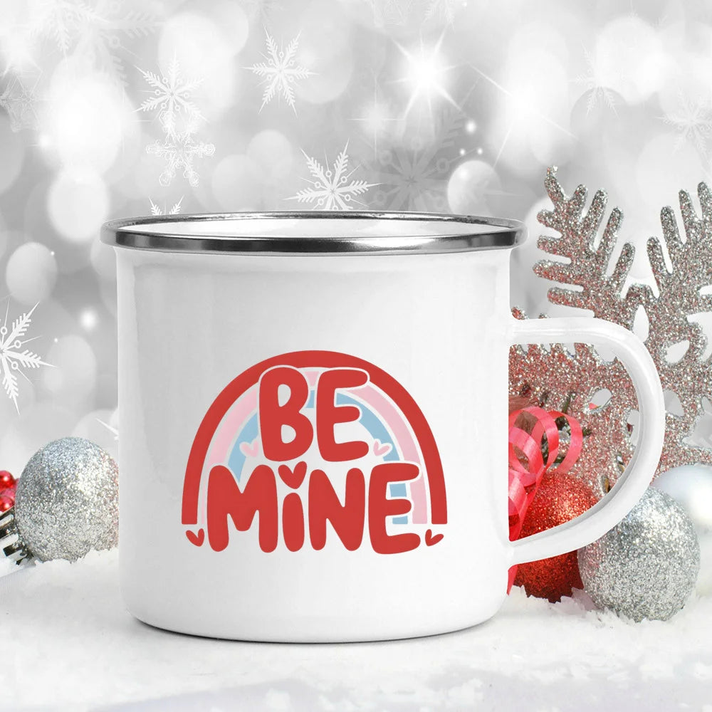 "You Make Me Melt" Enamel Mug – Valentine's Day Gift