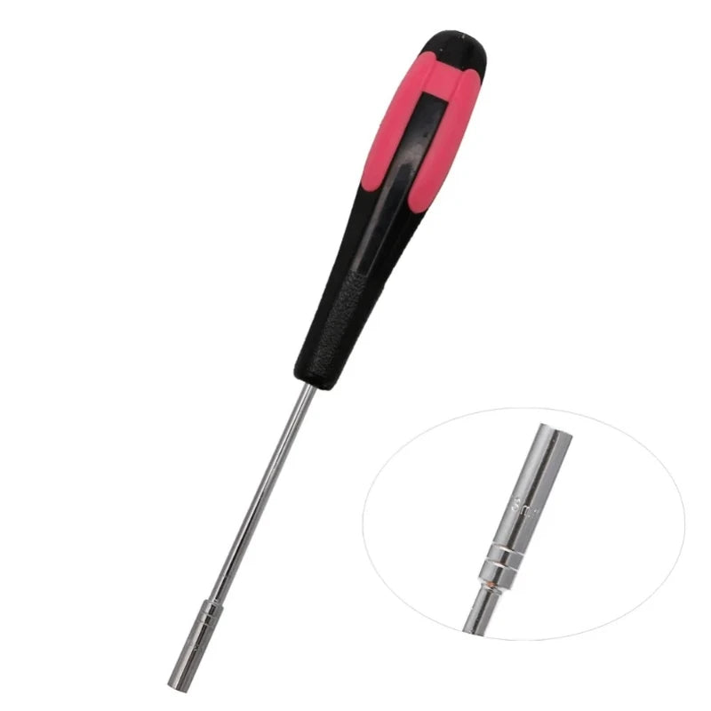 9mm Hex Socket Screwdriver – Anti-Slip Rubber Handle Tool