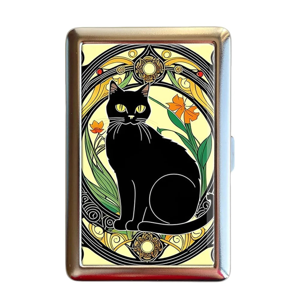 Vintage Metal Card Case | Multi-Function Business Card Holder
