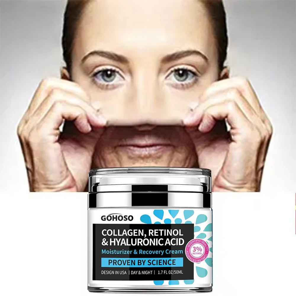 ENVISHA Collagen Retinol Hyaluronic Acid Face Cream 50ml