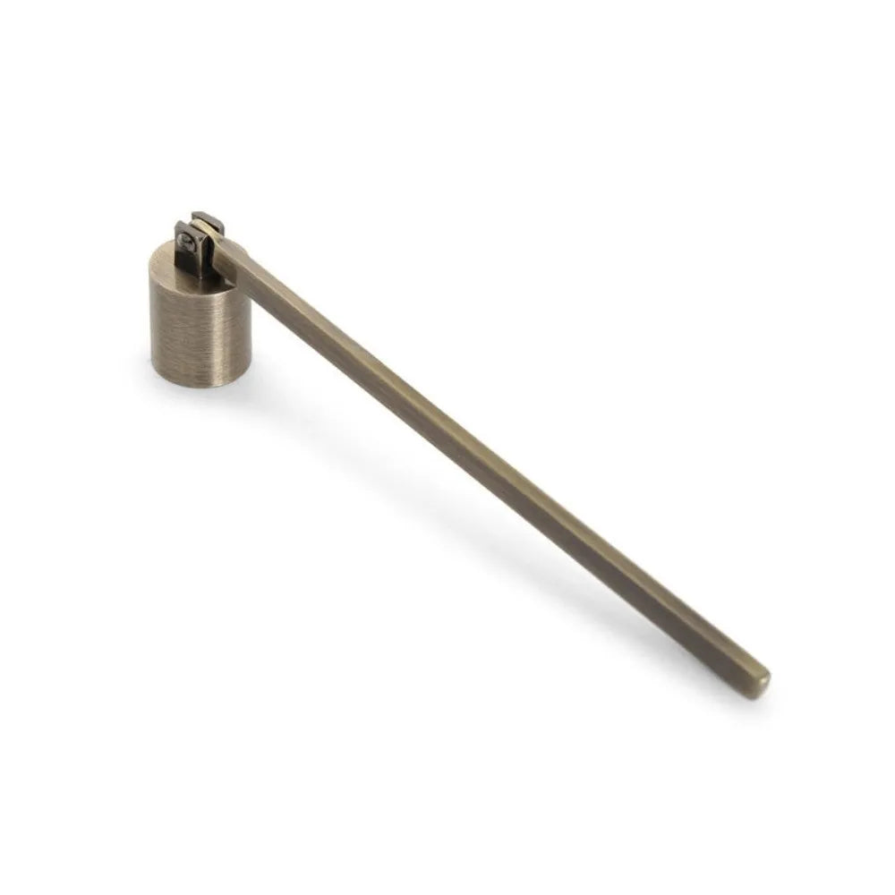 Vintage Bell-Shape Metal Candle Snuffer Long Handle Decor