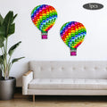 Metal Hot Air Balloon Hanging Ornament | Home & Party Decor