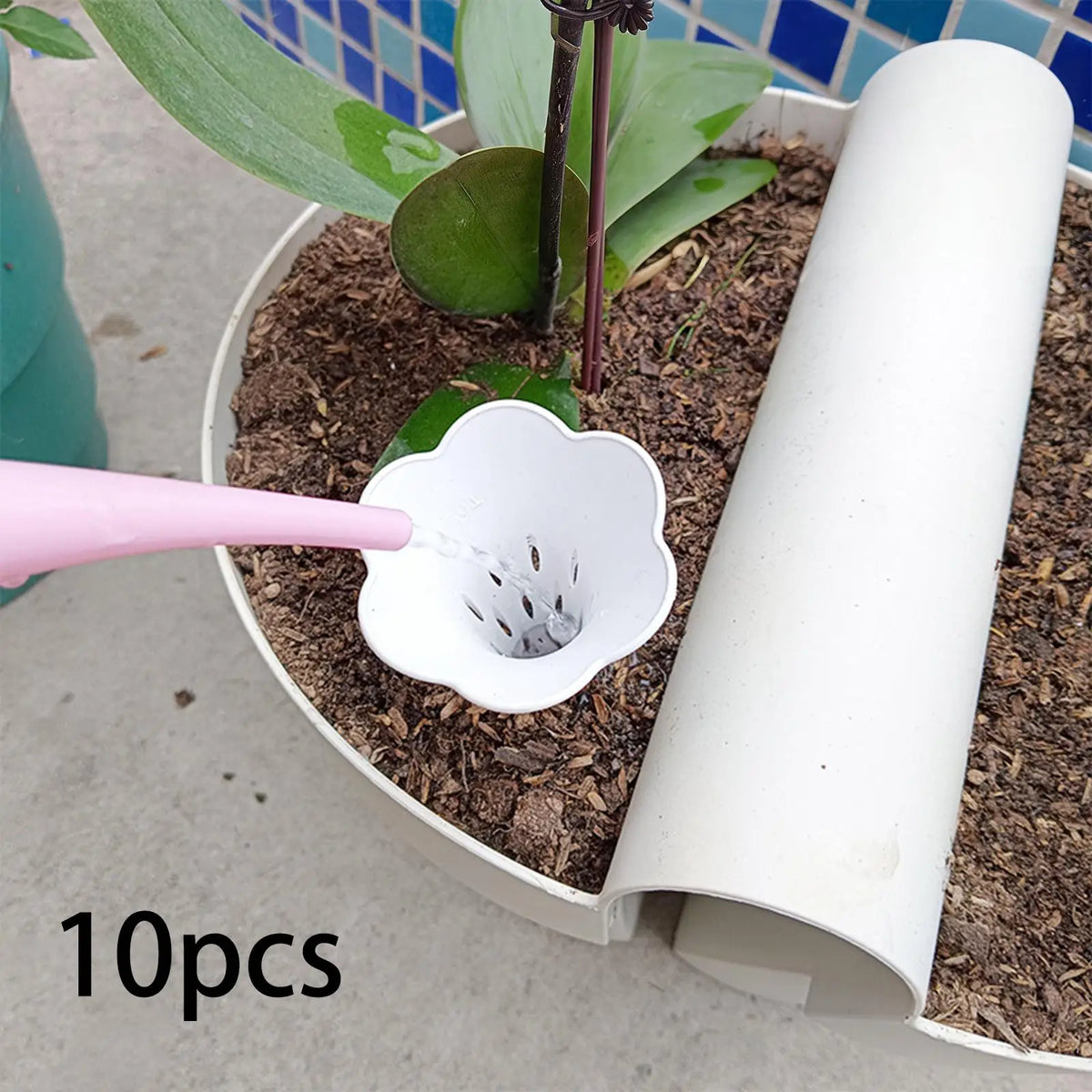 Plant Pot Aeration Tube – Watering Stake & Soil Ventilation