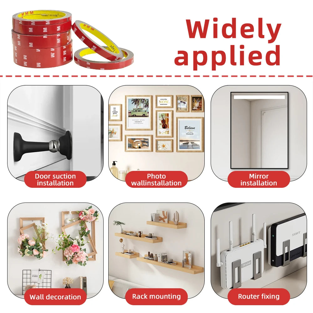 3M Double-Sided Acrylic Foam Tape – Waterproof & Heat Resistant