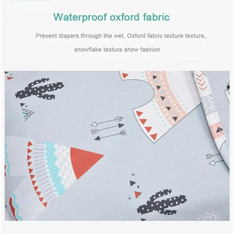 Waterproof Baby Diaper Bag – Wet Dry Travel Organizer Pouch