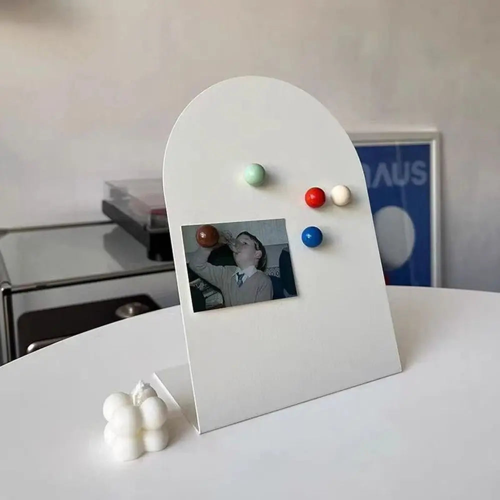 Large Capacity Desktop Message Board – Metal Note Storage Board