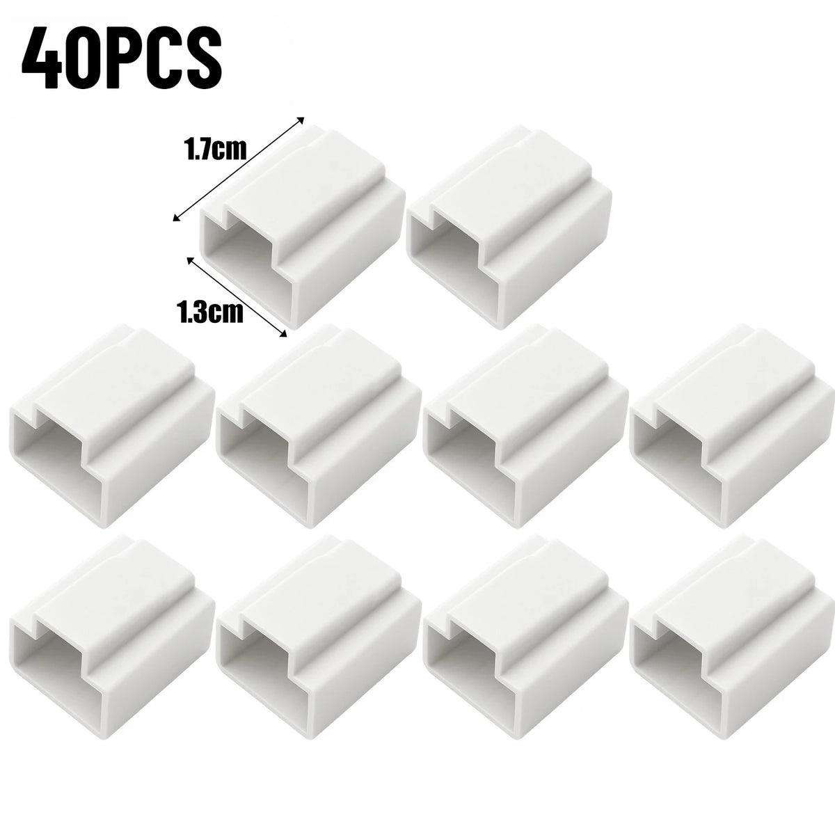 RJ45 Ethernet Connector Dust Caps – 10 to 50 Pack Protectors