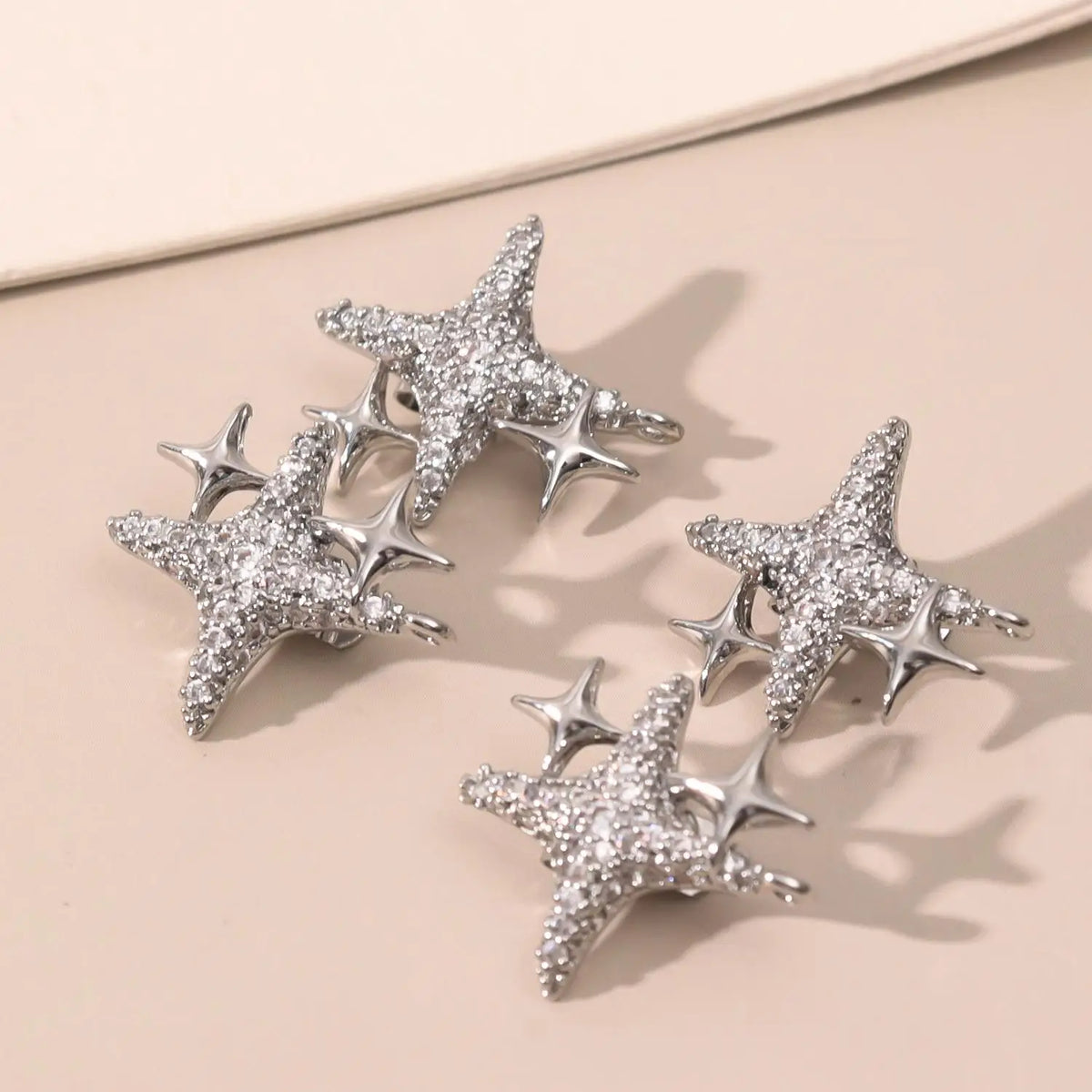 Glitter Star Earphone Clip Charm | Y2K Headphone Decoration