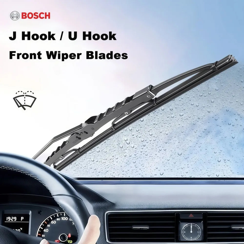 Bosch Wiper Blades U/J-Hook 14"–26" | Honda Compatible