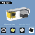 Wall-Mounted Fish Tank with Silent Waterfall Filter & Pump