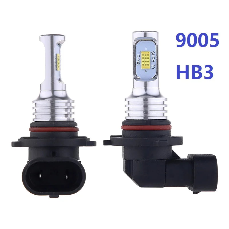 2-Pack H4 H7 H11 LED Headlight & Fog Light Bulbs 6000K 16000LM