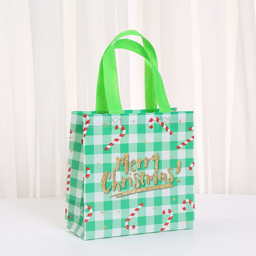 Large Christmas Non-Woven Gift Bag with Handles 20x20x9cm