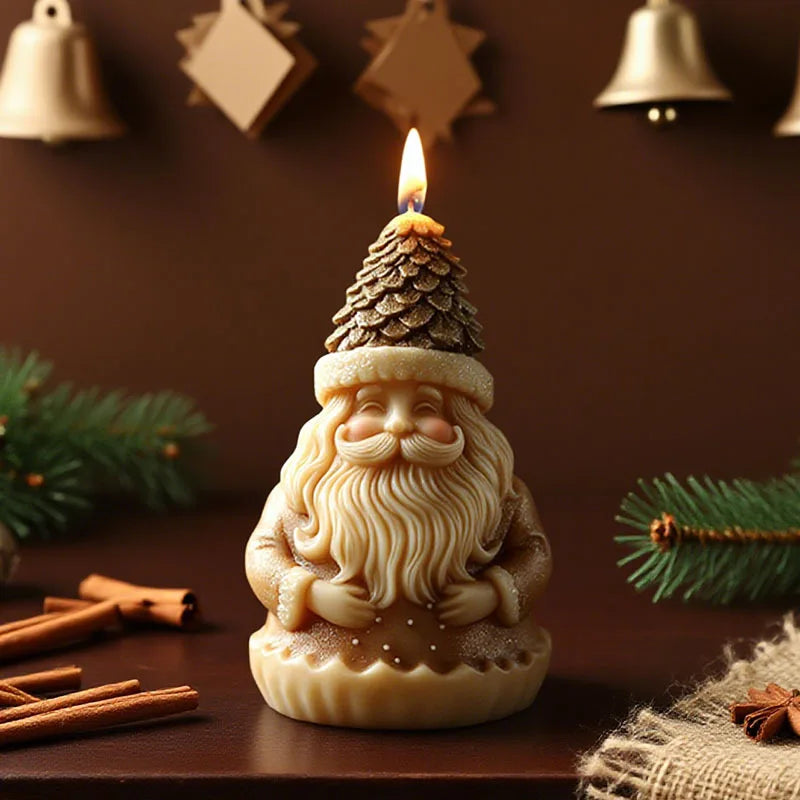 Santa Claus Silicone Candle Mould | DIY Christmas Craft