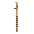 Retro Brass Bolt Action Rollerball Pen | 1.0mm Medium Point