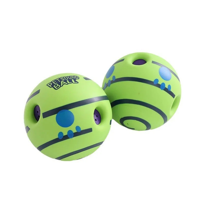 Interactive Giggle Ball – IQ Training & Mental Stimulation Dog Toy