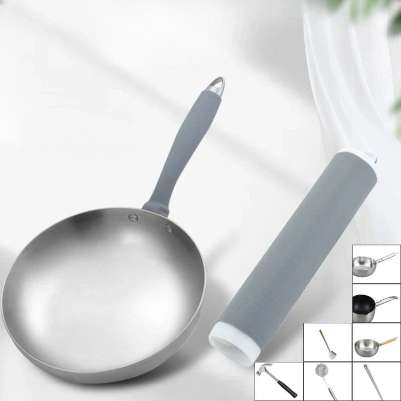 Heat-Resistant Silicone Pan Handle Cover – Non-Slip Grip