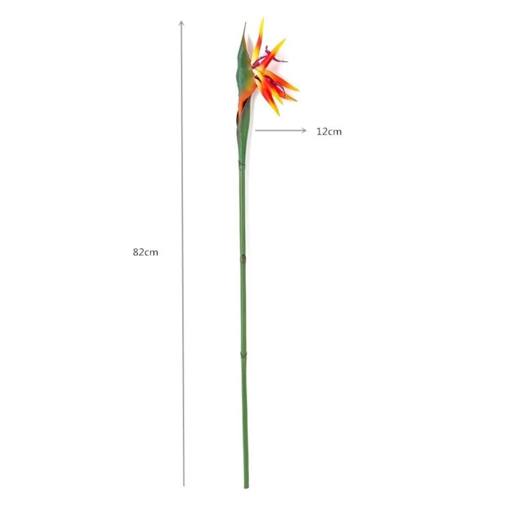 Long Stem Artificial Bird of Paradise Faux Plant | 62–94cm
