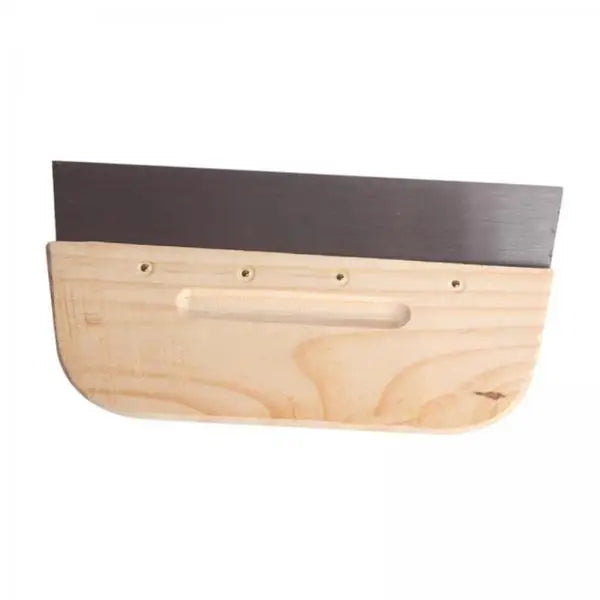 Wooden Handle Putty Knife – Steel Blade Paint Scraper Set