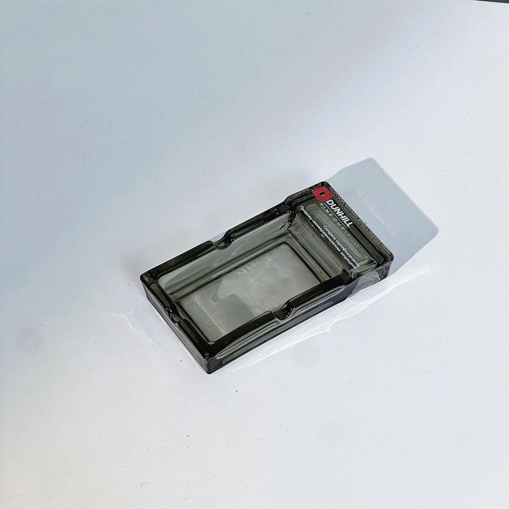 Mini Transparent Glass Ashtray | Cigarette Accessory & Gift