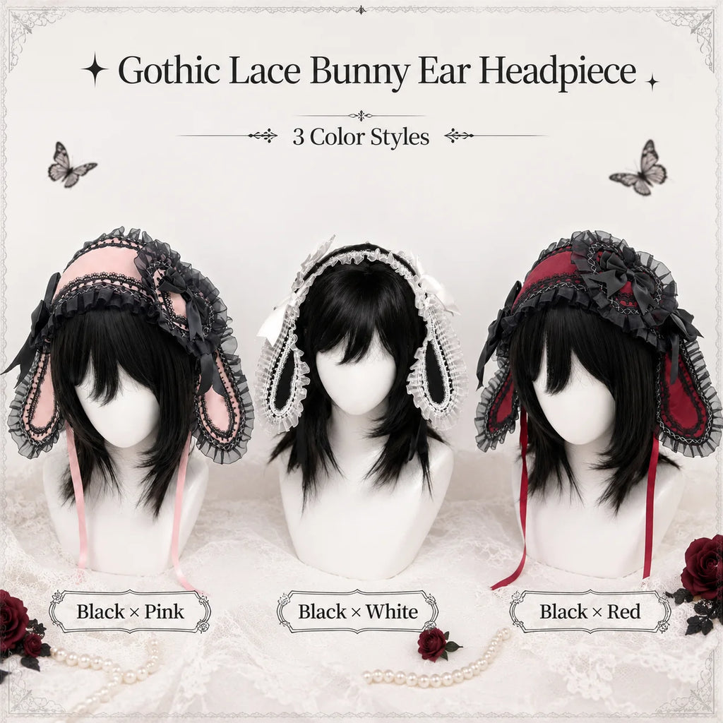 Butterfly Hairband – Cute Lolita Kawaii Headwear for Women