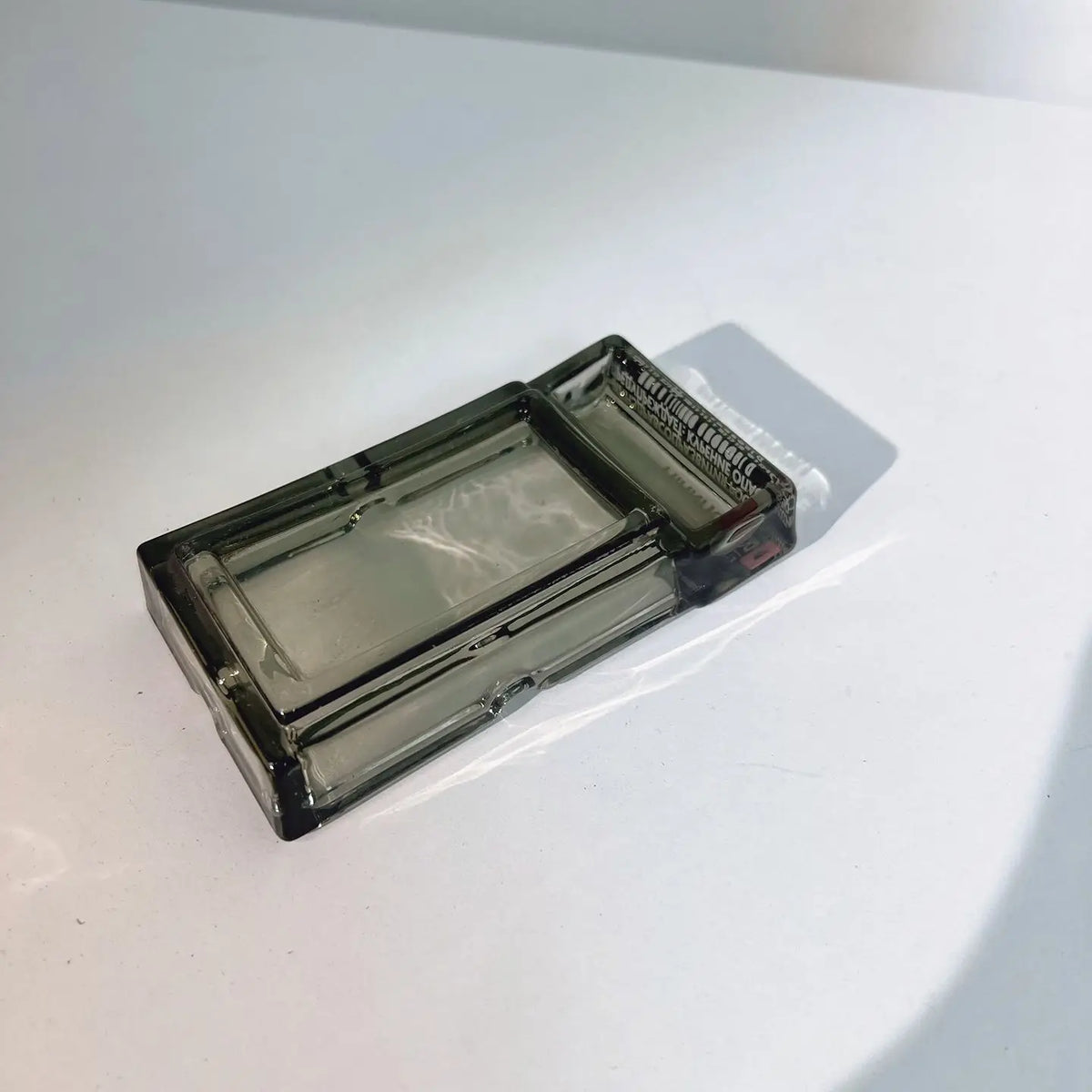 Mini Transparent Glass Ashtray | Cigarette Accessory & Gift