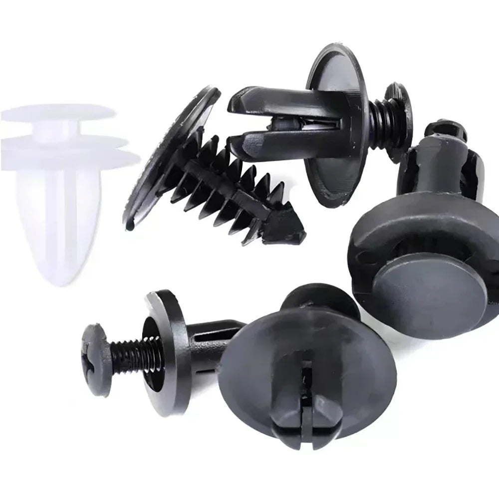 100/50PCS Auto Fastener Clips Kit – Car Trim & Bumper Pins