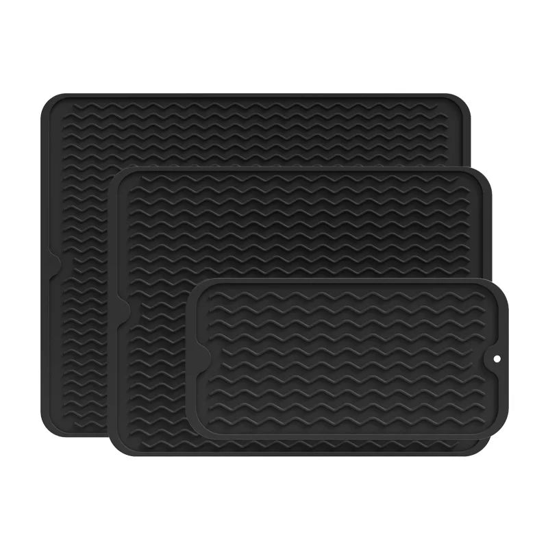 Silicone Kitchen Drain Mat – Anti-Slip & Heat Insulation Pad