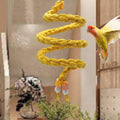 Parrot Rope Perch Toy – Bird Climbing, Chewing & Cage Stand