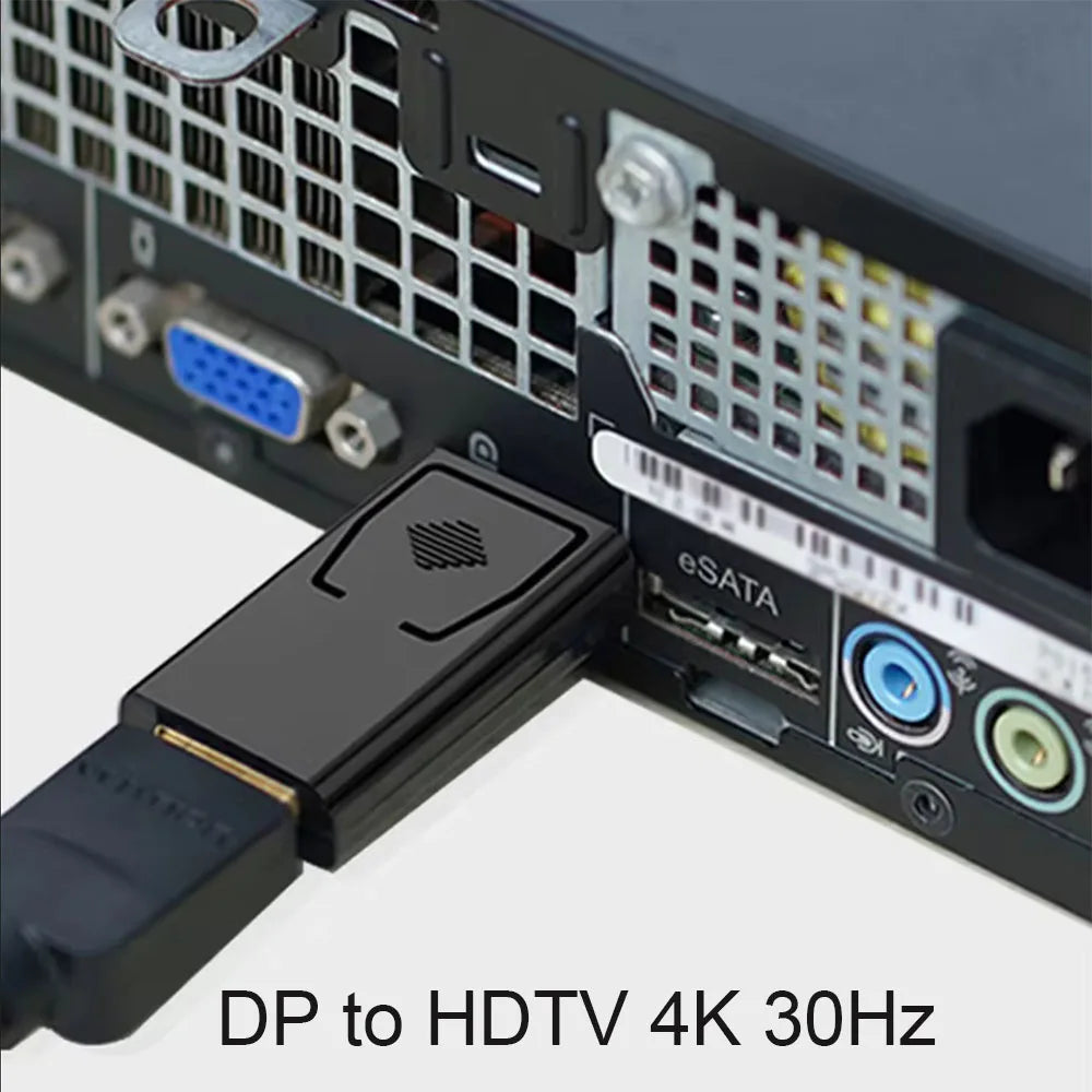 4K DisplayPort to HDMI Adapter | Audio Video Converter