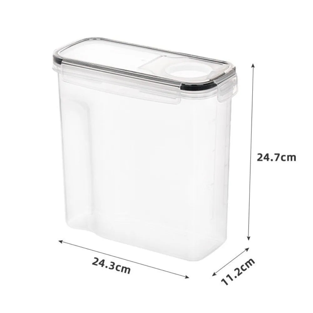 Airtight 3D Filament Storage Container – Transparent & Dustproof