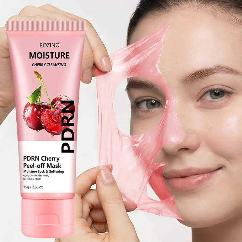 ROZINO PDRN Cherry Peel-Off Face Mask 75g | Moisturizing & Brightening